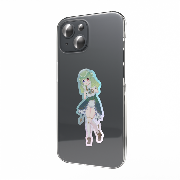オーロラスマホステッカー - W55 × H91mm 以内