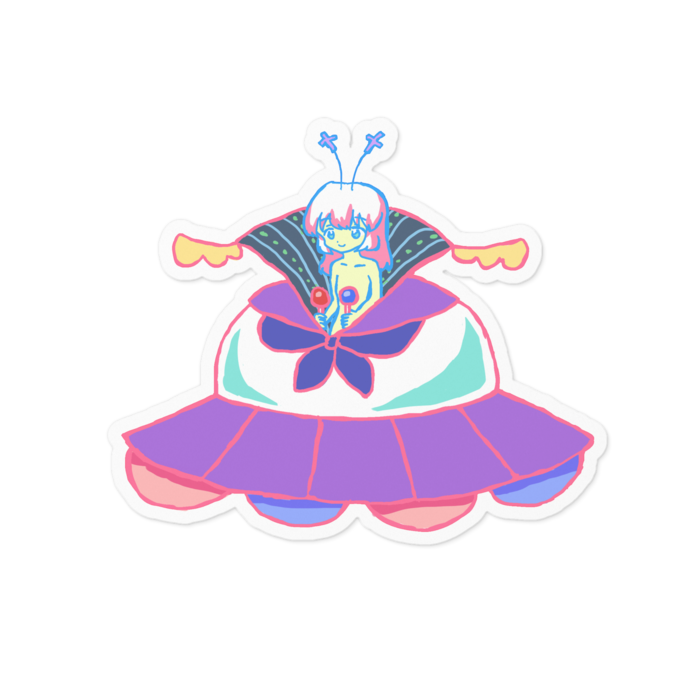 ステッカー - 100 x 100 (mm)