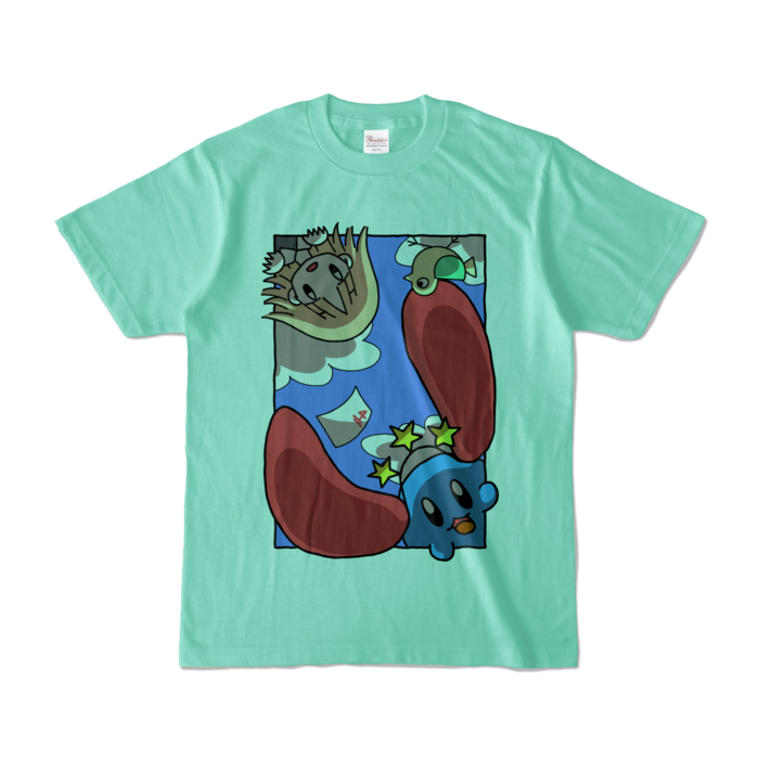 カラーTシャツ - S - アイスグリーン (淡色)