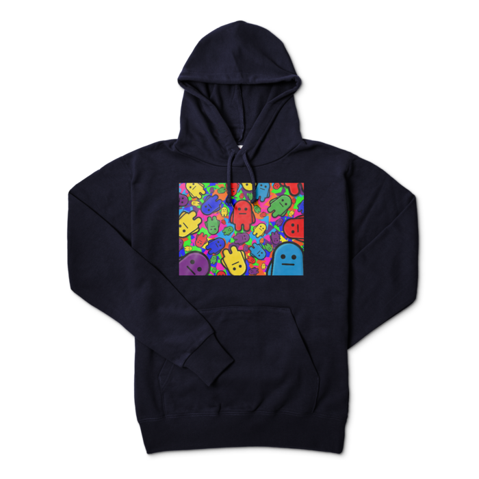 パーカー - L - ネイビー(1)