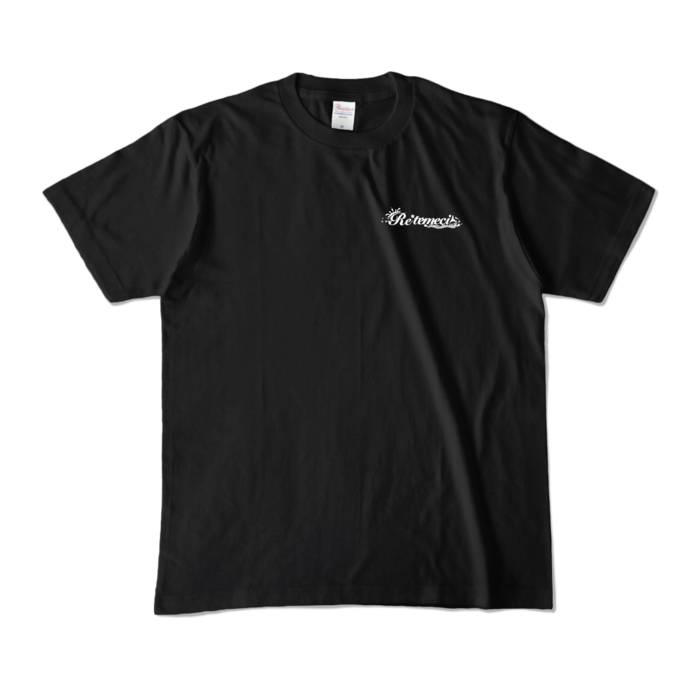Re*temeci1周年記念Tシャツ（Ver.黒）  M