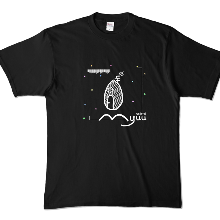 カラーTシャツ - XL - ブラック