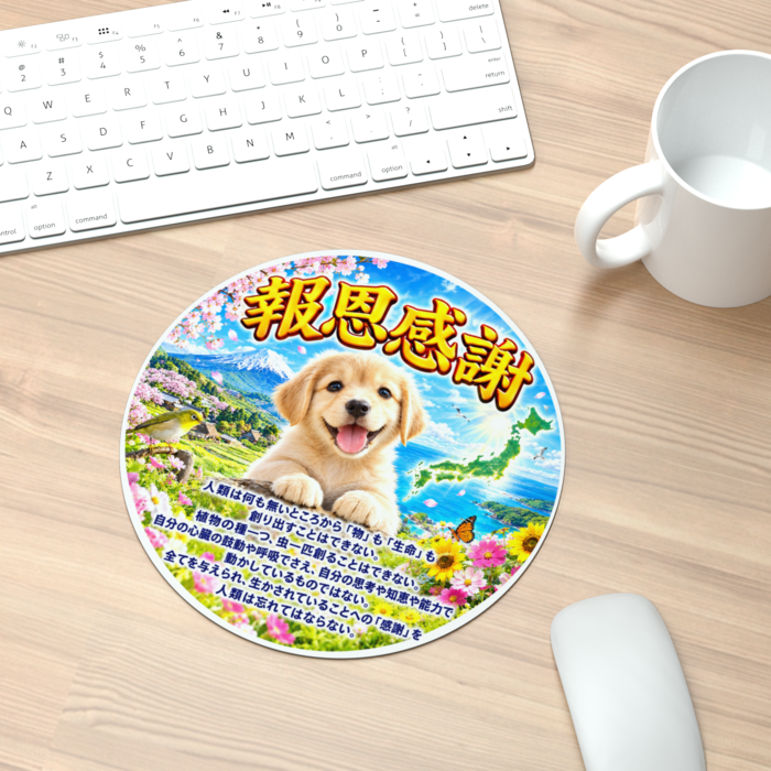マウスパッド - 丸型