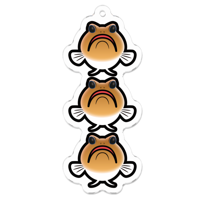 アクリルキーホルダー - 70 x 70 (mm)