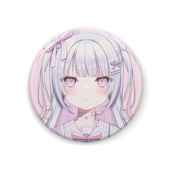 ②制服桜衣装缶バッジ - 44mm