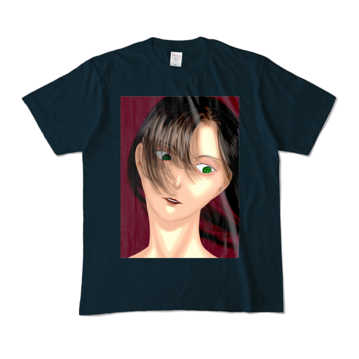 カラーTシャツ - M - ネイビー （濃色）正面