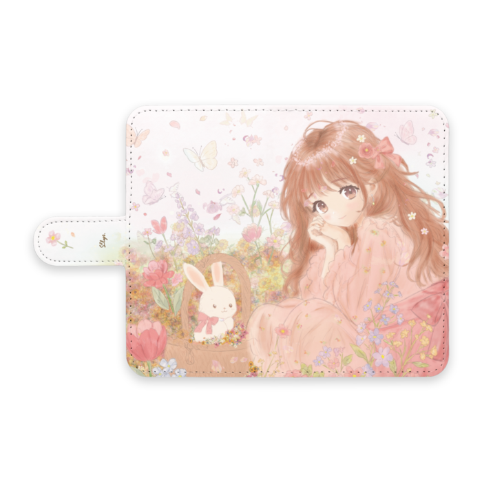 手帳型Androidケース - S - ストラップ穴 なし