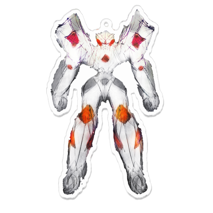 アクリルキーホルダー - 100 x 100 (mm)