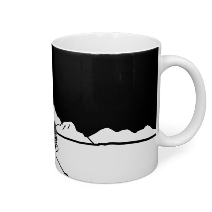 マグカップ - 直径 8 cm / 高さ 9.5 cm