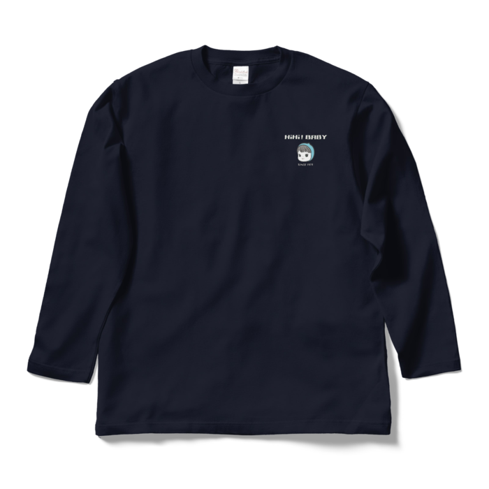 ロングスリーブTシャツ - L - ネイビー