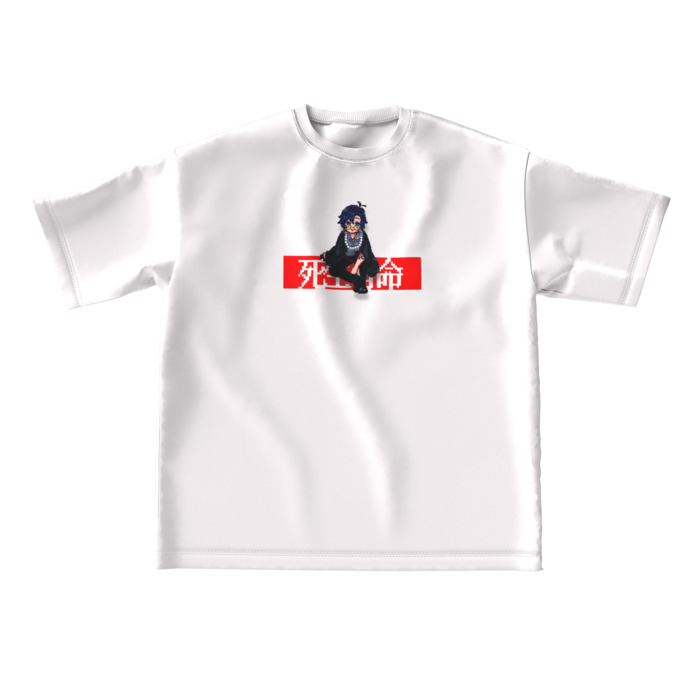 ビッグシルエットTシャツ - L - 両面