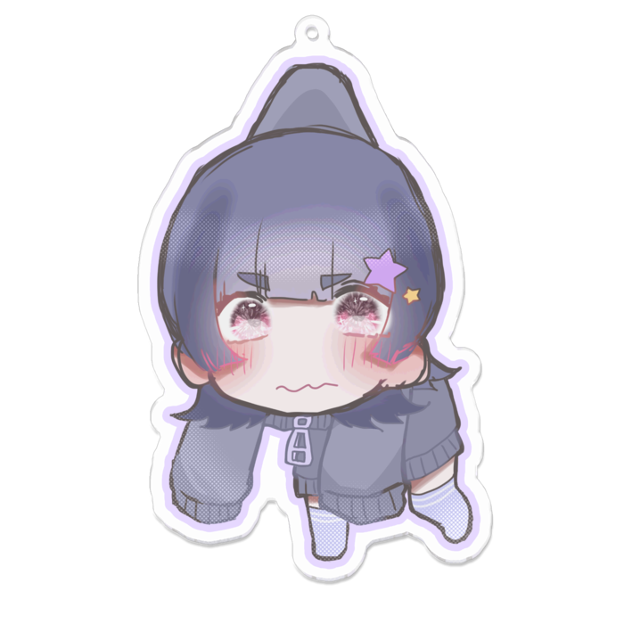 アクリルキーホルダー - 100 x 100 (mm)(1)