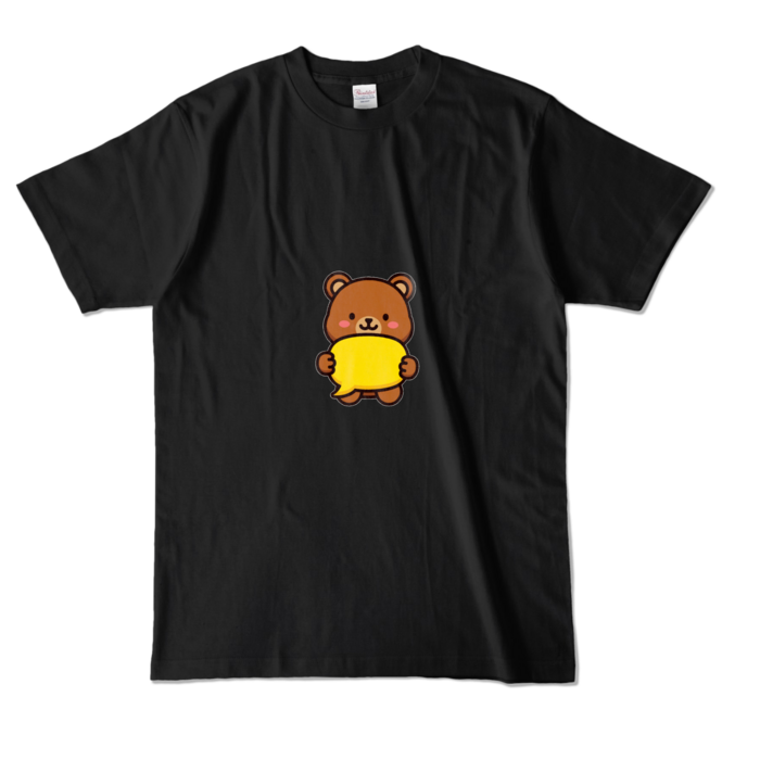 カラーTシャツ - L - ブラック （濃色）