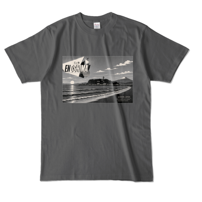 カラーTシャツ - L - チャコール (濃色)