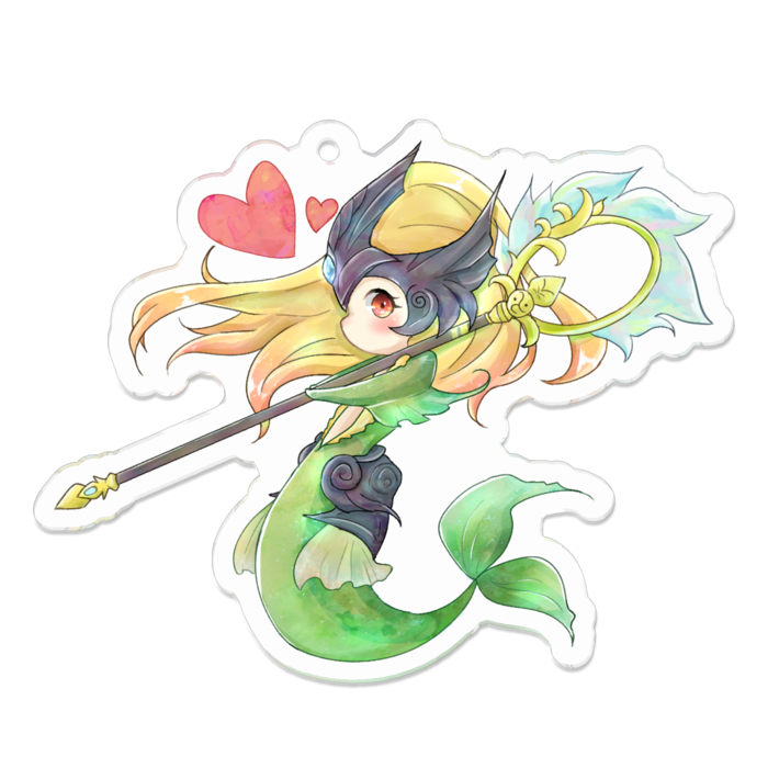 アクリルキーホルダー - 70 x 70 (mm)