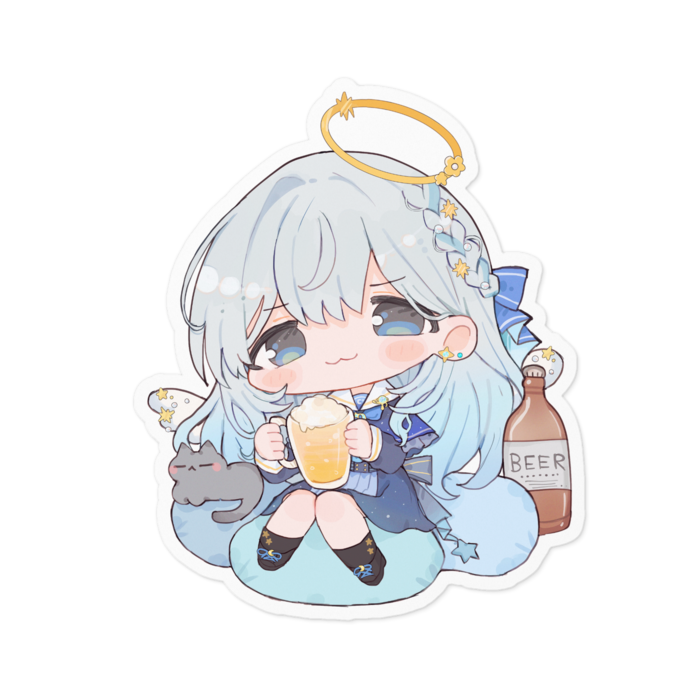 ①ﾑﾌｰ(ホワイト)- 100 x 100 (mm)