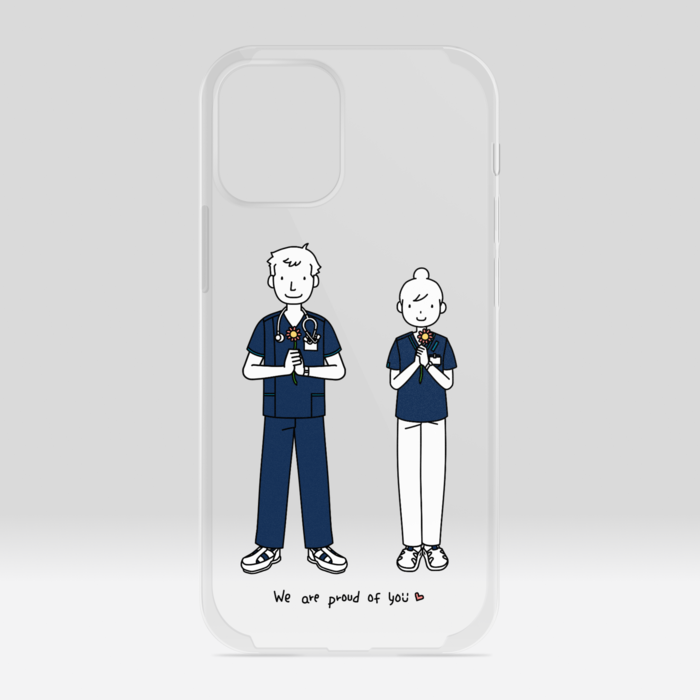 クリアiPhoneケース - iPhone12 mini