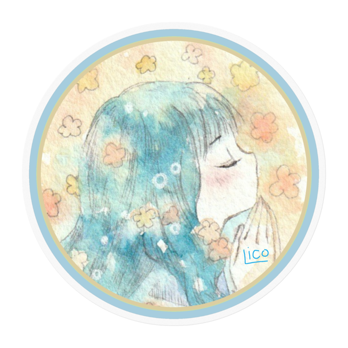 ステッカー - 100 x 100 (mm)