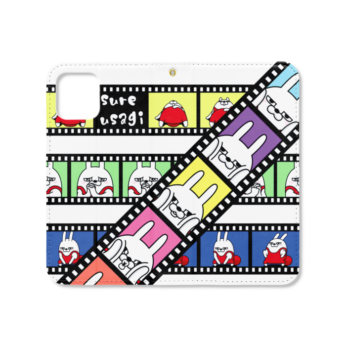 手帳型iPhoneケース(ベルトなし) - iPhone 11 Pro - ストラップ穴 あり