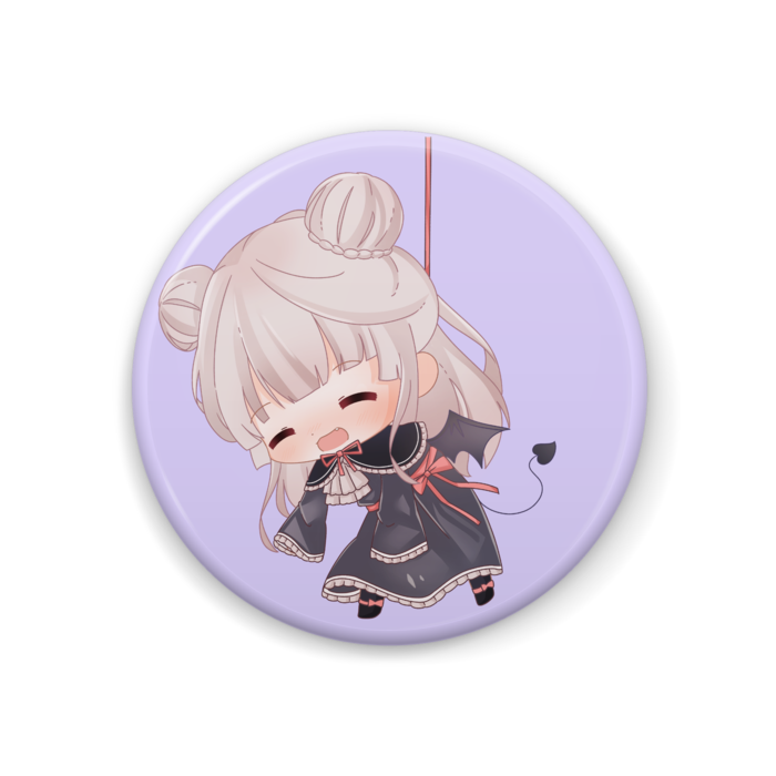 缶バッジ - 44mm(笑顔)