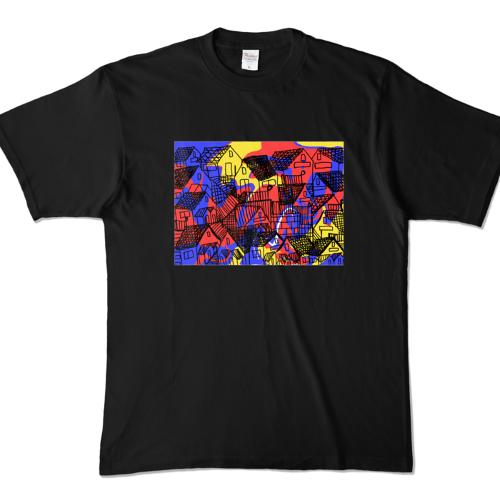 カラーTシャツ - XL - ブラック (濃色)