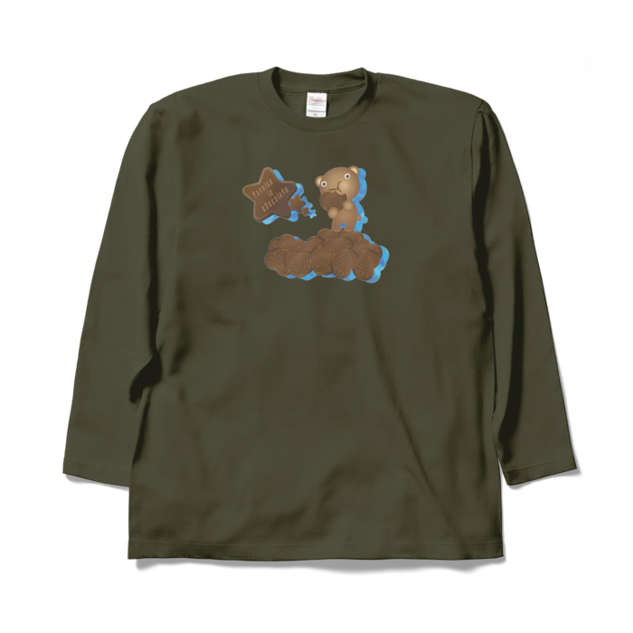 ロングスリーブTシャツ - XL - アーミーグリーン