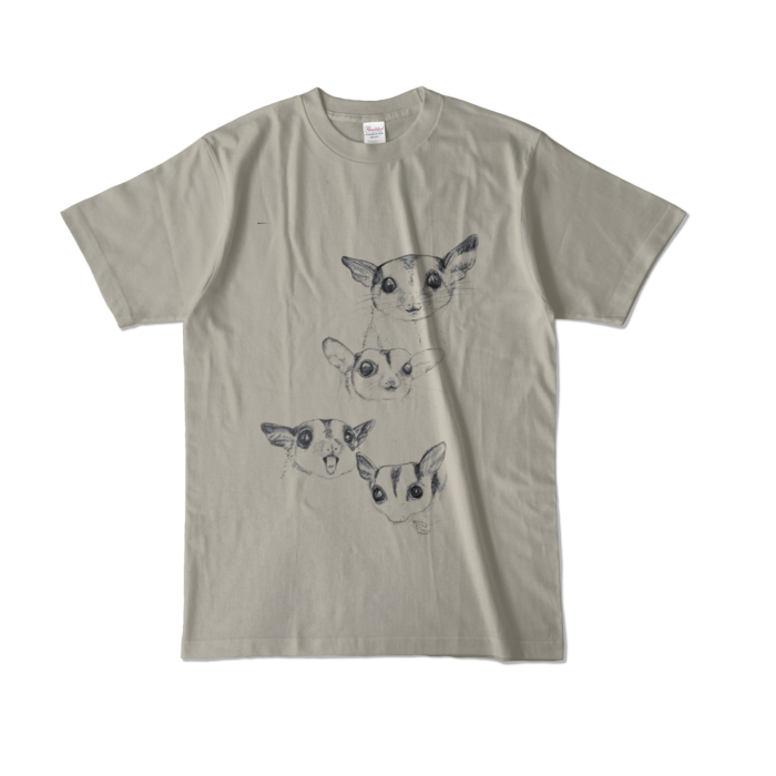 カラーTシャツ - L - シルバーグレー (淡色)