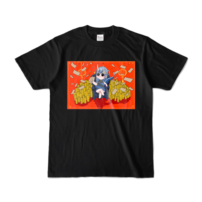 カラーTシャツ - S - ブラック (濃色)