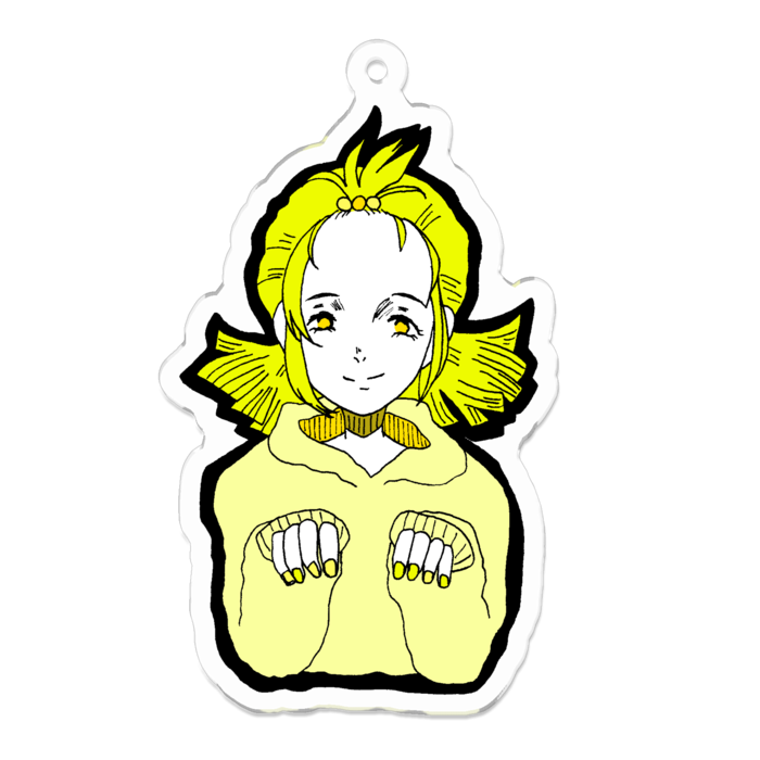 アクリルキーホルダー - 70 x 70 (mm)