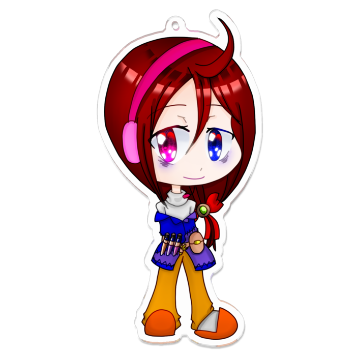 アクリルキーホルダー - 100 x 100 (mm)