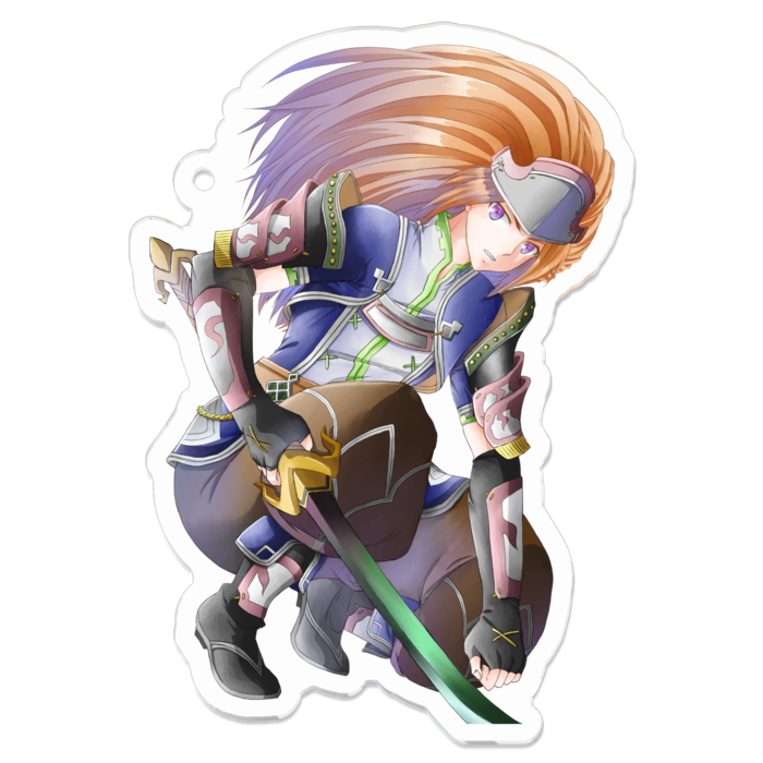 聖剣伝説3tom デュラン アクリルキーホルダー 中 Lapis Rurisan Booth