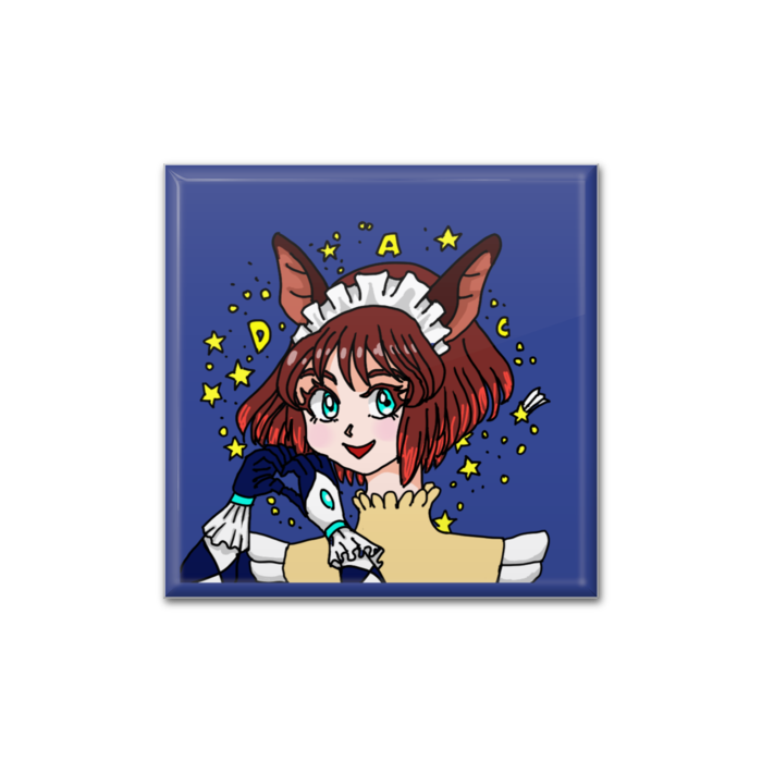 缶バッジ - 四角形40mm