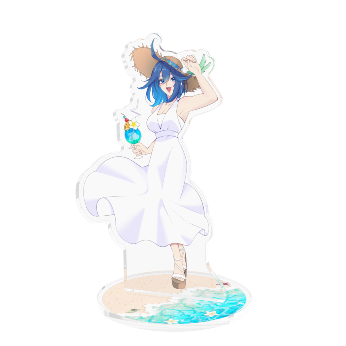 夏のかなさん 100x100mm