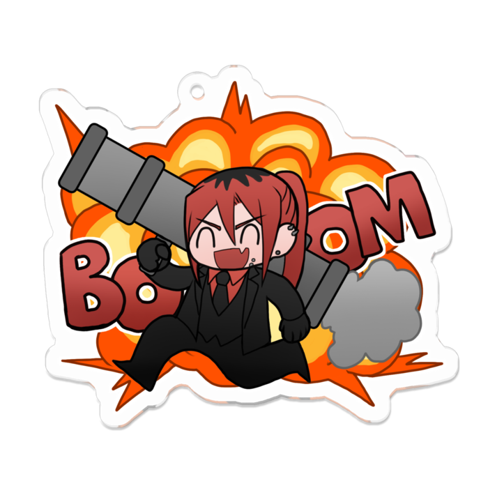 アクリルキーホルダー - 70 x 70 (mm)