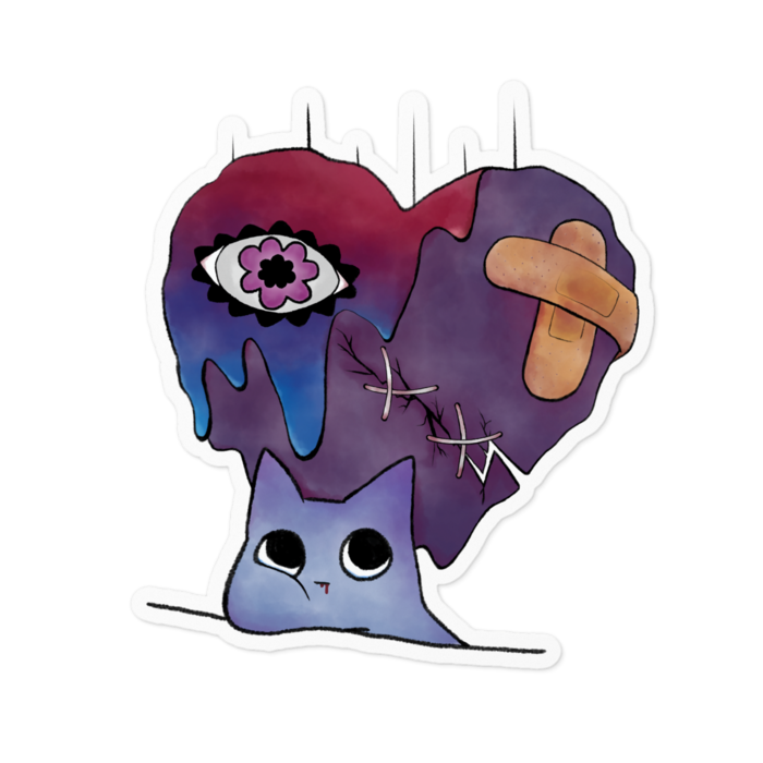 ステッカー - 100 x 100 (mm)