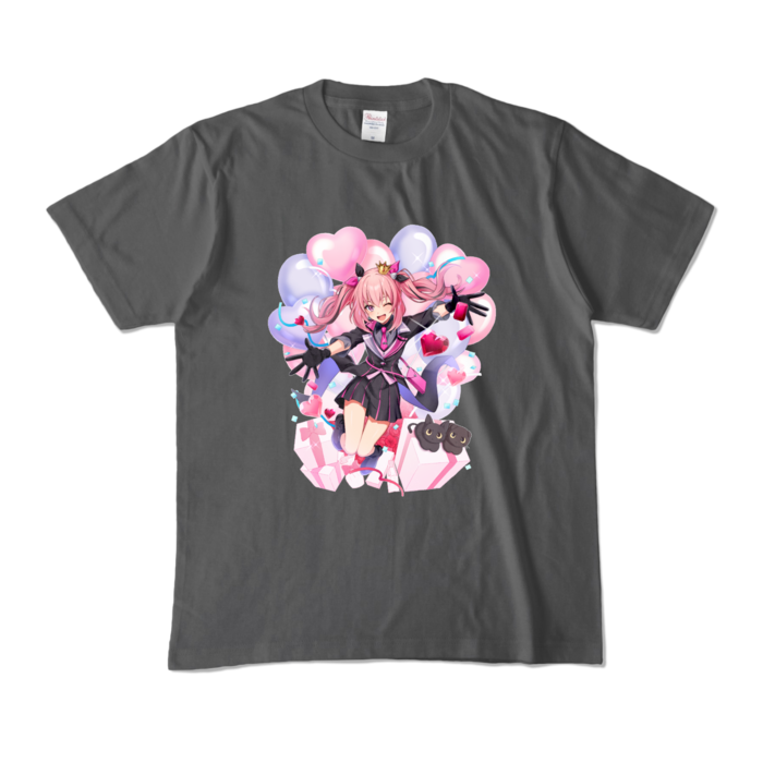 カラーTシャツ - M - チャコール (濃色)