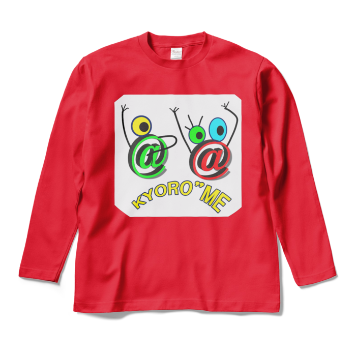 ロングスリーブTシャツ - M - レッド