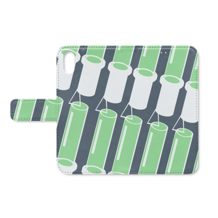 手帳型iPhoneケース - iPhone X - ストラップ穴 なし