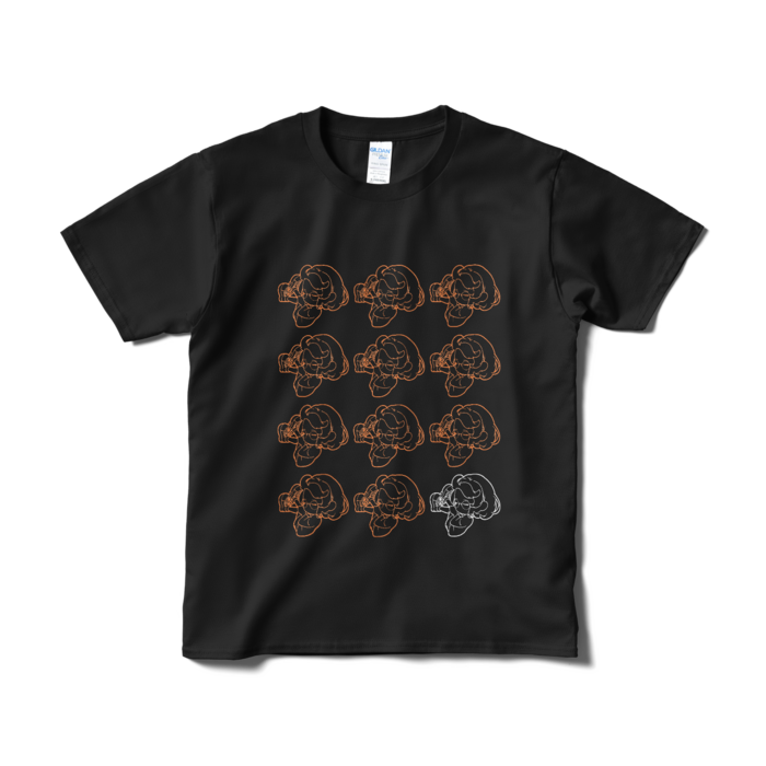 Tシャツ - S - ブラック(ゆるヒャマ①)