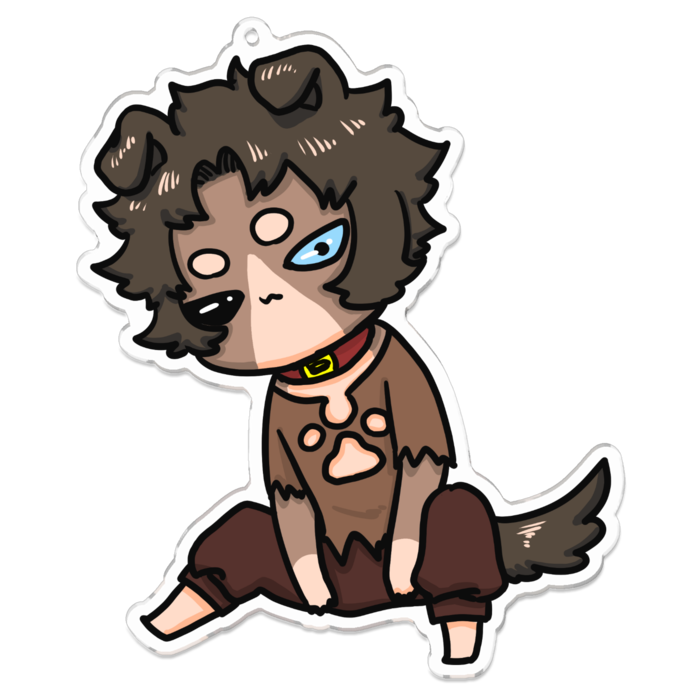 アクリルキーホルダー - 100 x 100 (mm)