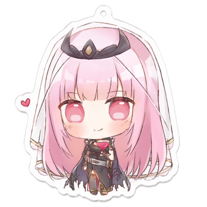 アクリルキーホルダー - 70 x 70 (mm)
