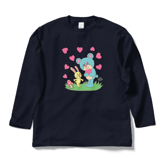 ロングスリーブTシャツ - L - ネイビー