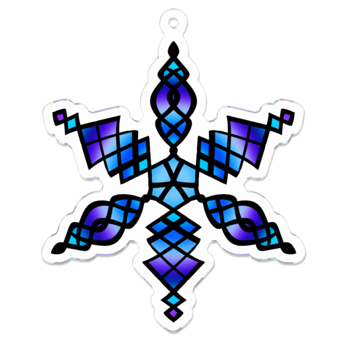 アクリルキーホルダー - 70 x 70 (mm)