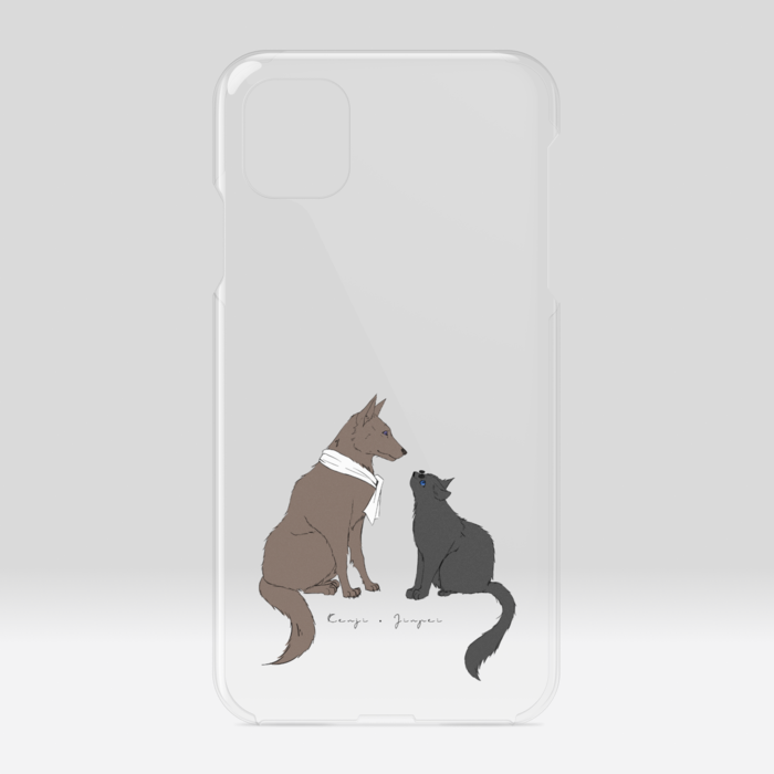 クリアiPhoneケース - iPhone11