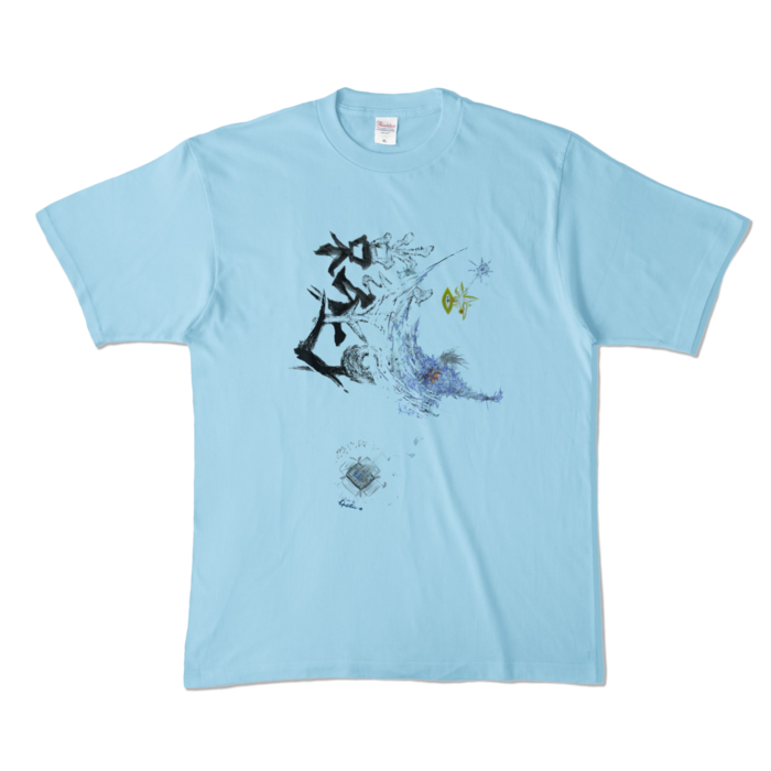 カラーTシャツ - XL - ライトブルー (淡色)
