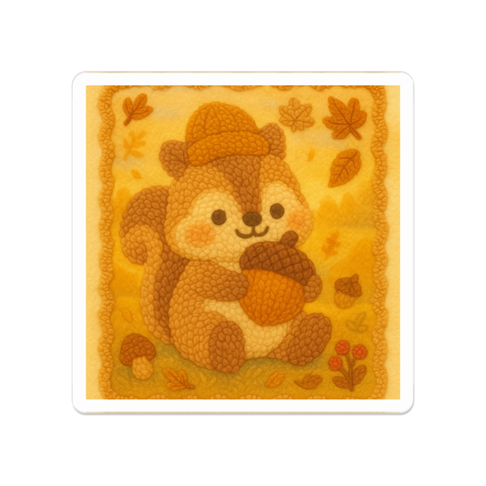 アクリルバッジ - 50 x 50 (mm)