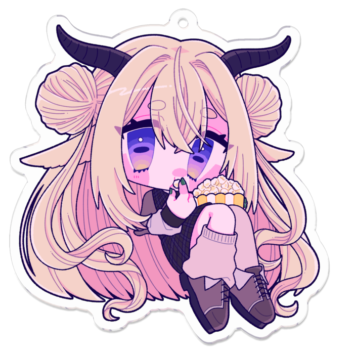 アクリルキーホルダー - 70 x 70 (mm)