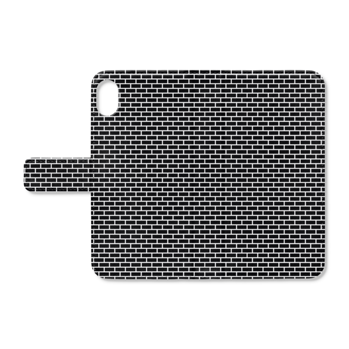 手帳型iPhoneケース - iPhone XR - ストラップ穴 なし