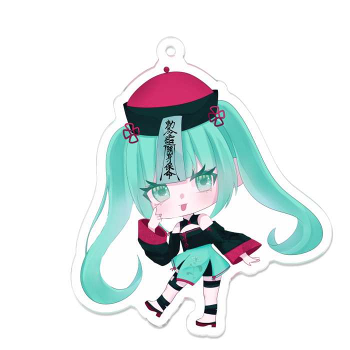 アクリルキーホルダー - 70 x 70 (mm)