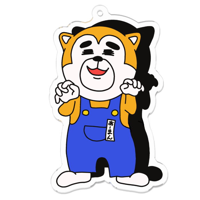 アクリルキーホルダー - 70 x 70 (mm)